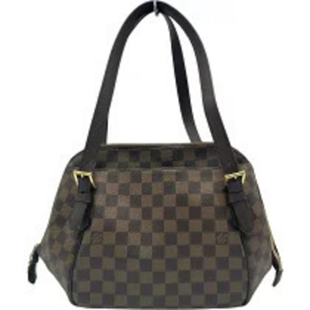 Louis Vuitton Belem Brown Monogram Canvas Tote Bag